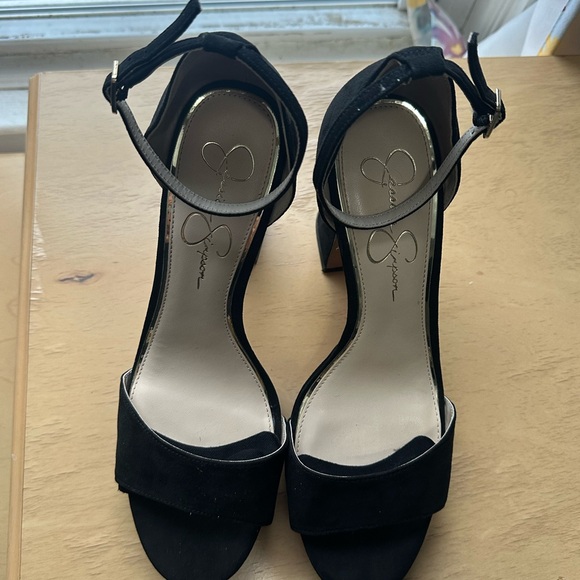 Jessica Simpson Black Platform Heels - Picture 5 of 15